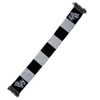 Feinstrick Blockschal schwarz/grau – Bild 2