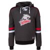 Hoodie Jersey Style anthrazit