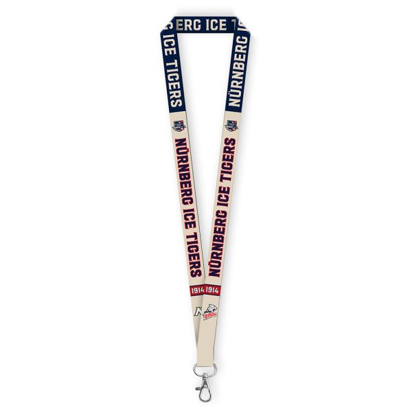 Lanyard / Schlüsselband "Away" vintage white