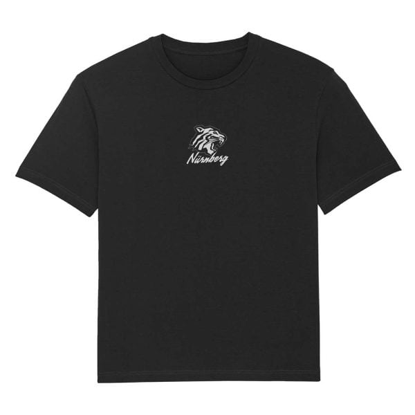 T-Shirt Streetwear Backprint schwarz