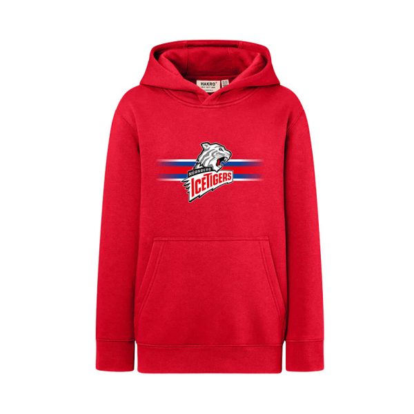 Kids Hoodie Logo rot