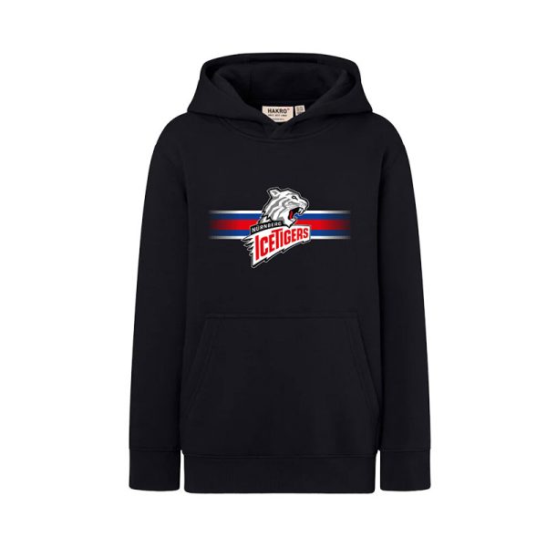 Kids Hoodie Logo schwarz