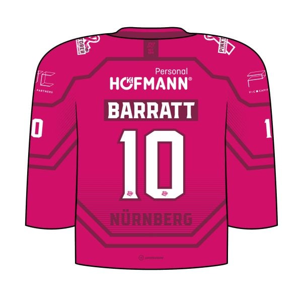 #10 Evan Barratt Pinktober-Trikot