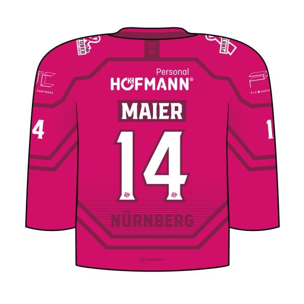 #14 Cole Maier Pinktober-Trikot