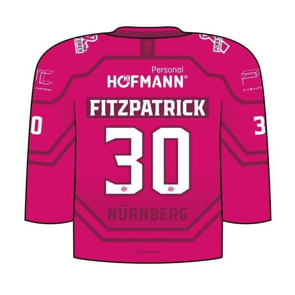 #30 Evan Fitzpatrick Pinktober-Trikot