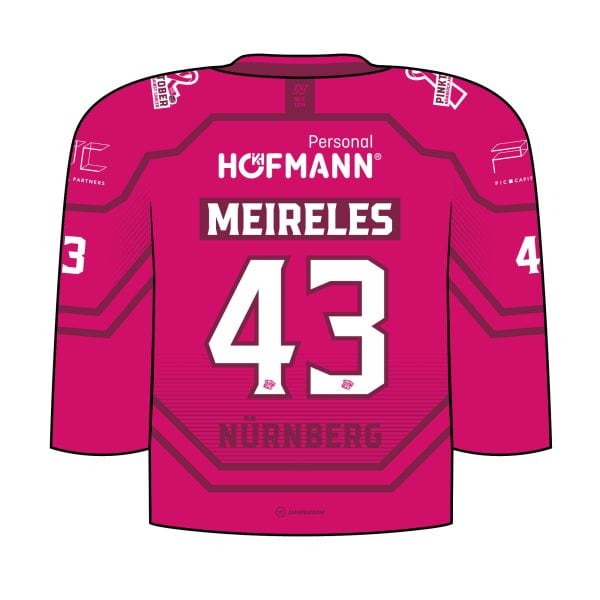 #43 Greg Meireles Pinktober-Trikot
