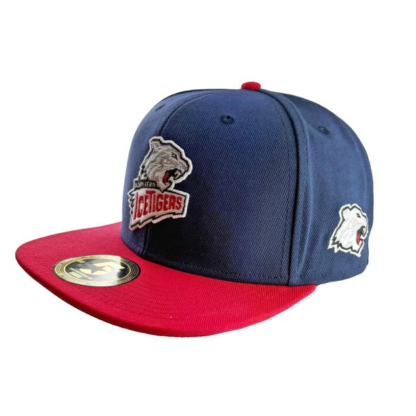 Logo Snapback blau/rot – FiveStars