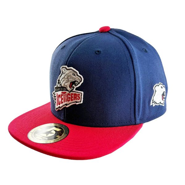 Kids Logo Snapback blau/rot – FiveStars