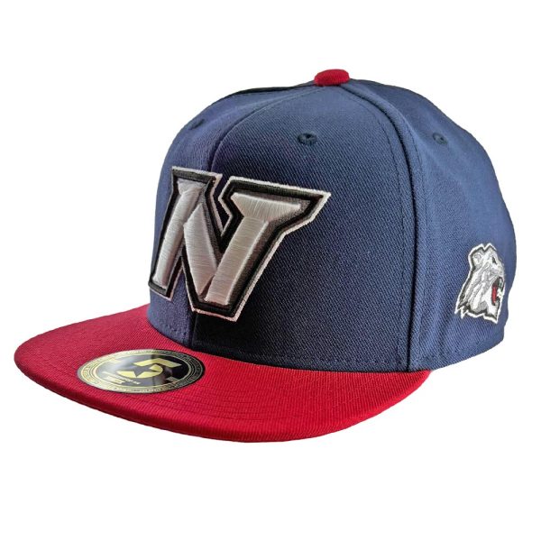 Kids Alternate Logo Snapback blau/rot - FiveStars