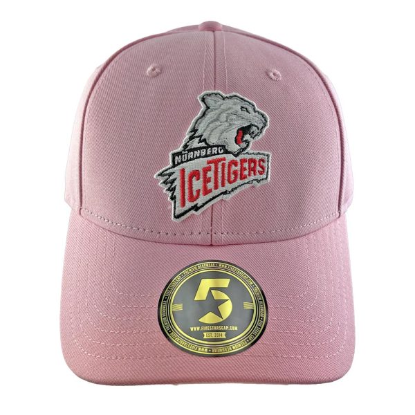 Logo Curved Kids Snapback pink - Five Stars – Bild 2