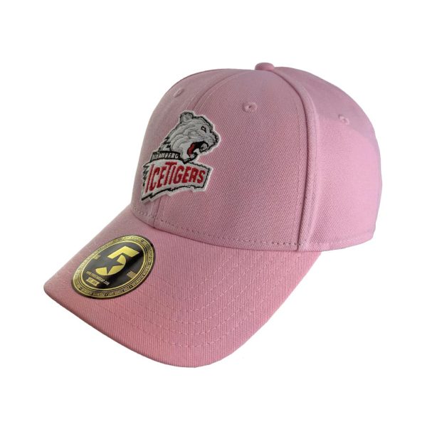 Logo Curved Kids Snapback pink - Five Stars