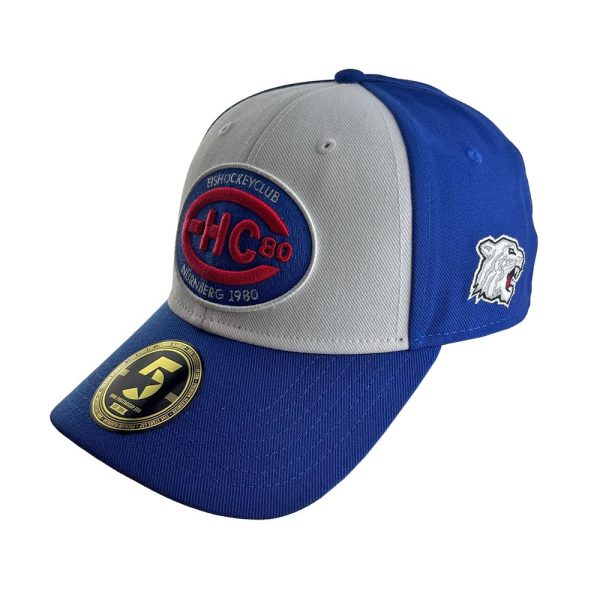 EHC Logo Curved Snapback royal/weiß - Five Stars