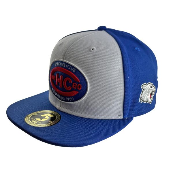 EHC Logo Flat Snapback royal/weiß - Five Stars