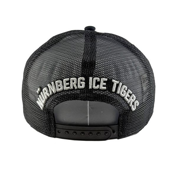 Tigerkopf Trucker-Cap schwarz - Five Stars – Bild 3