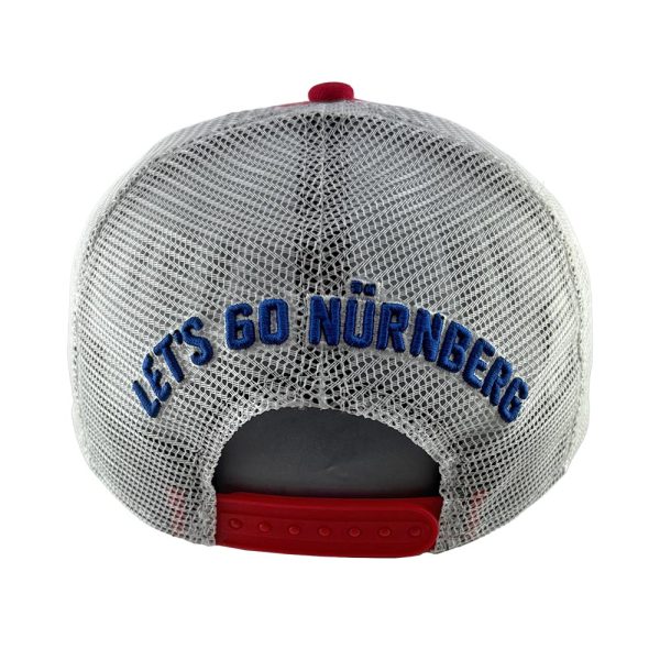 NIT Font Trucker Cap weiß/rot/blau - Five Stars – Bild 3