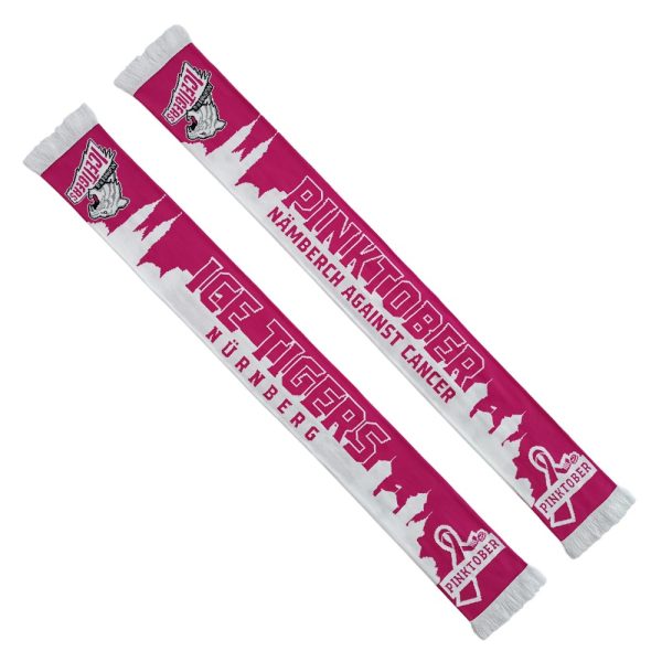 Feinstrickschal Pinktober
