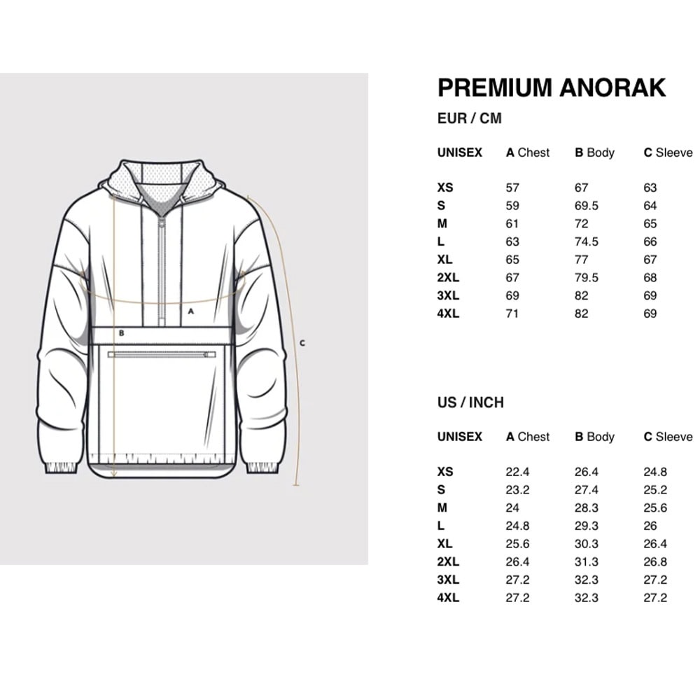 Premium Anorak schwarz – Bild 6