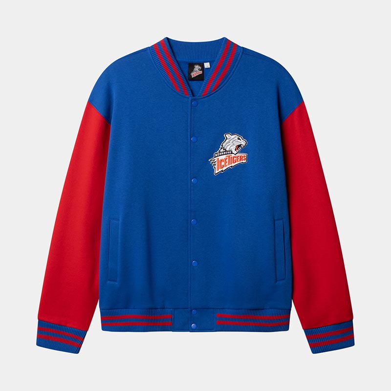 College Sweatjacke royal