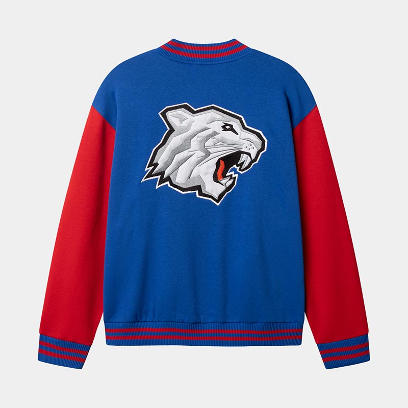 College Sweatjacke royal – Bild 2