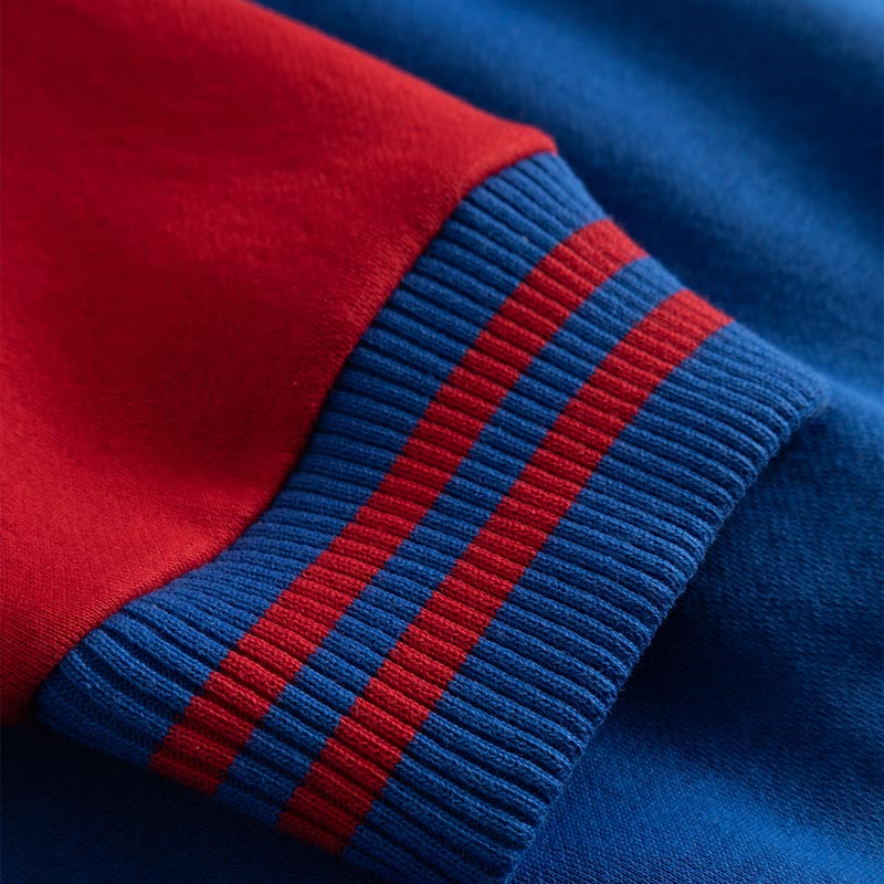 College Sweatjacke royal – Bild 4