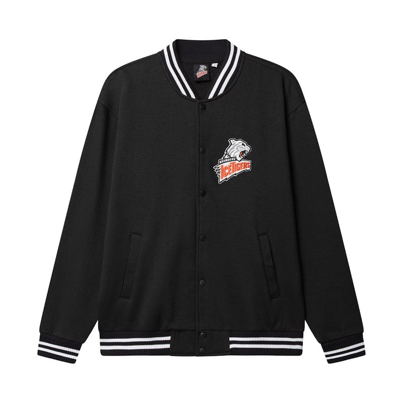 College Sweatjacke schwarz