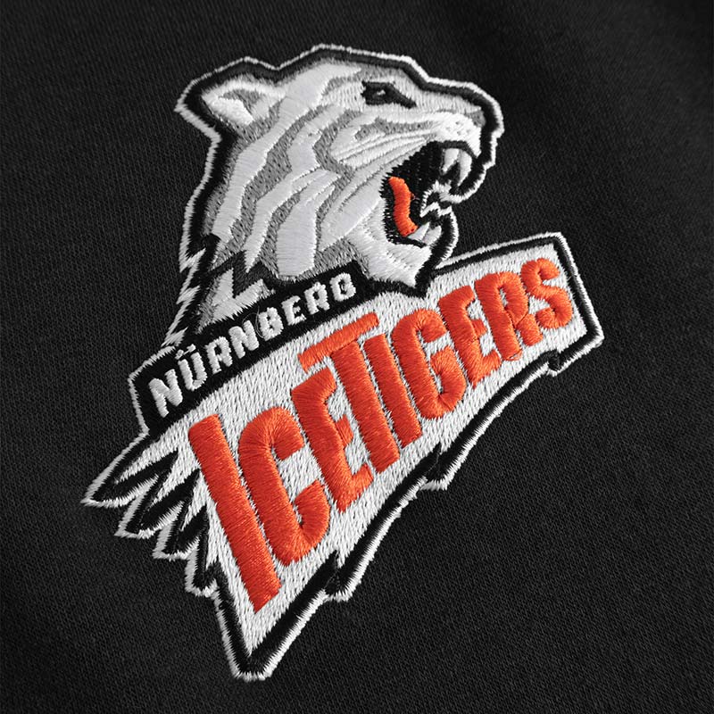 College Sweatjacke schwarz – Bild 4