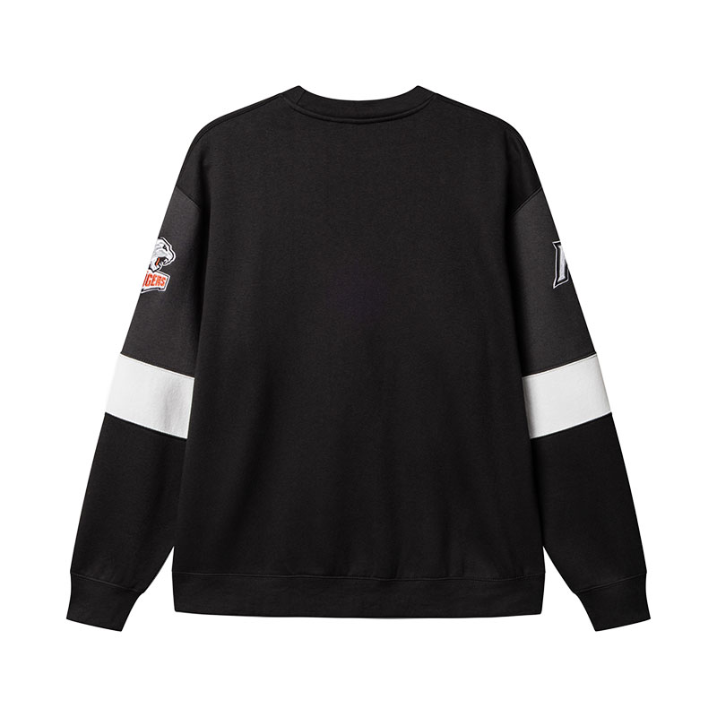 Crewneck Block Sweatshirt black – Bild 2