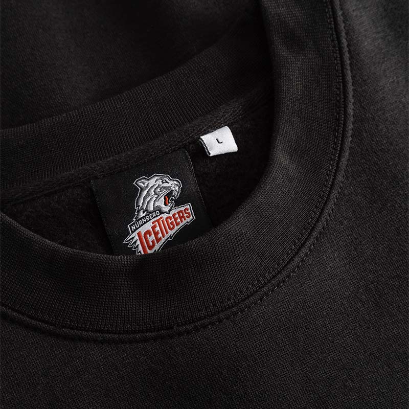 Crewneck Block Sweatshirt black – Bild 3