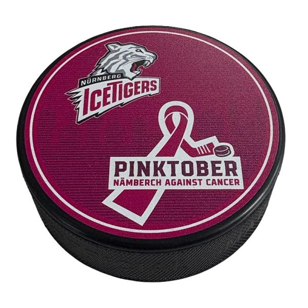 Puck Pinktober schwarz/pink